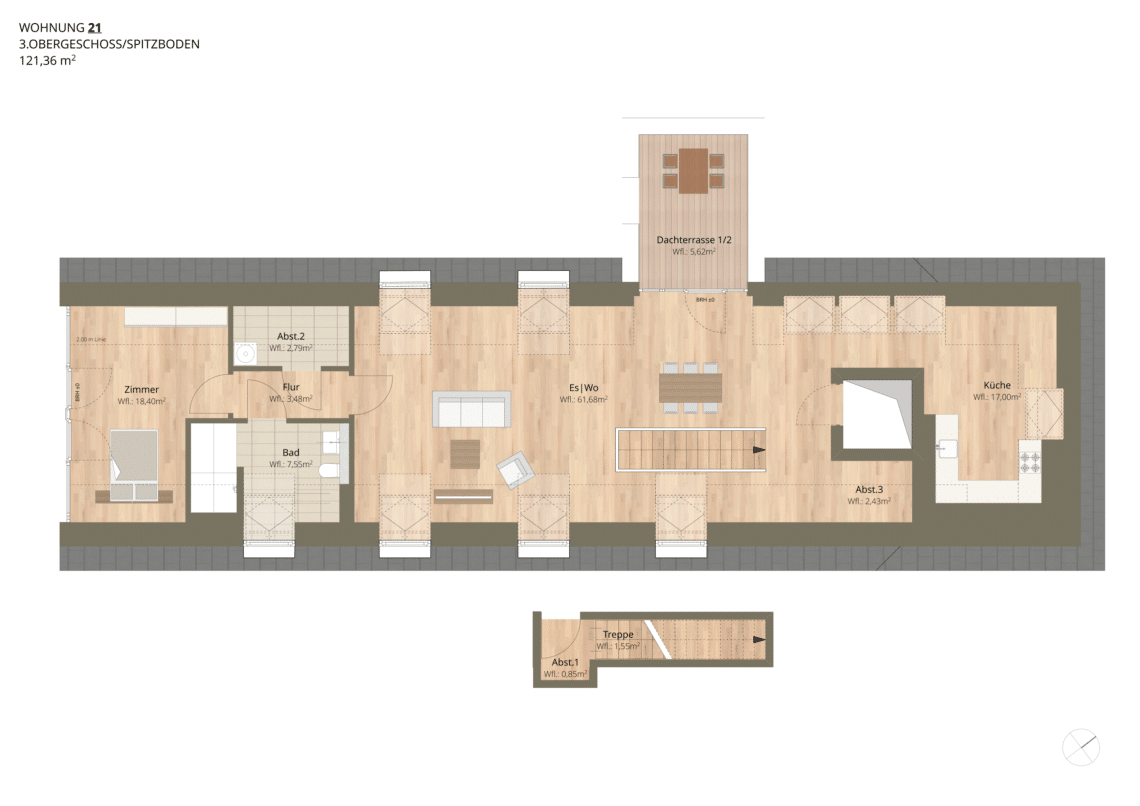 Schwanenwinkel - Grundriss 21