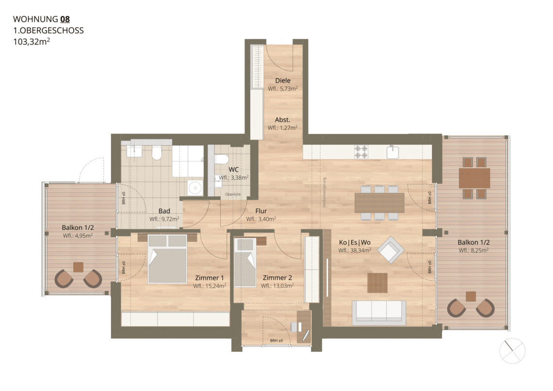 Schwanenwinkel - Grundriss 8