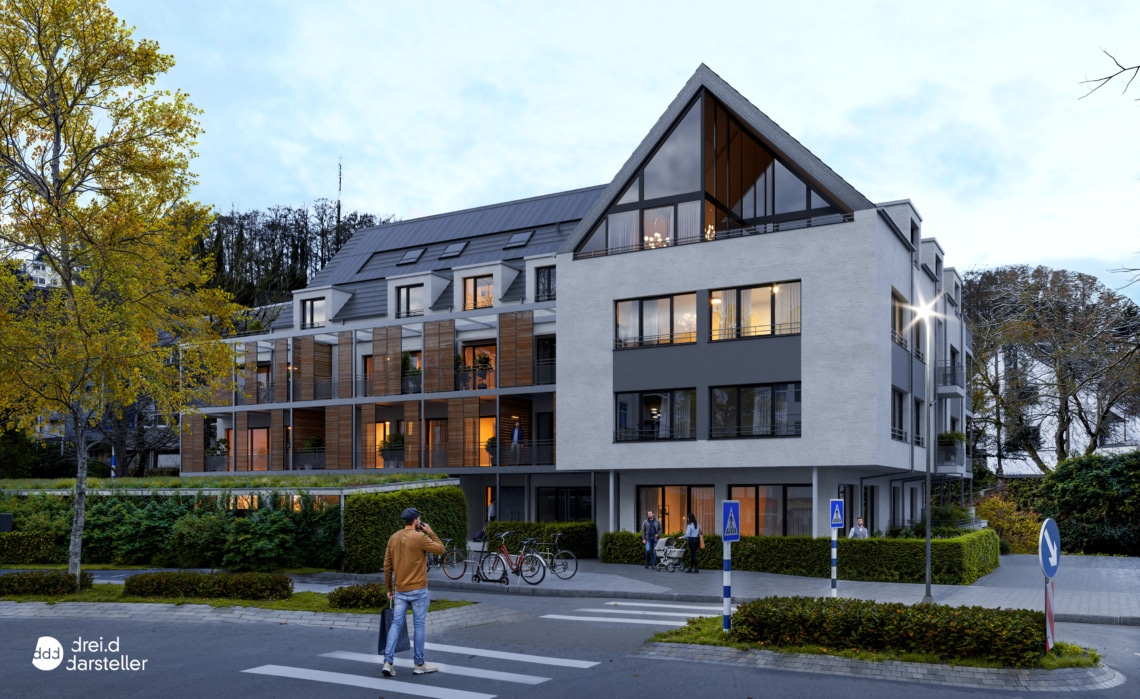 Am Schwanenwinkel - Architektur -  Vorderansicht