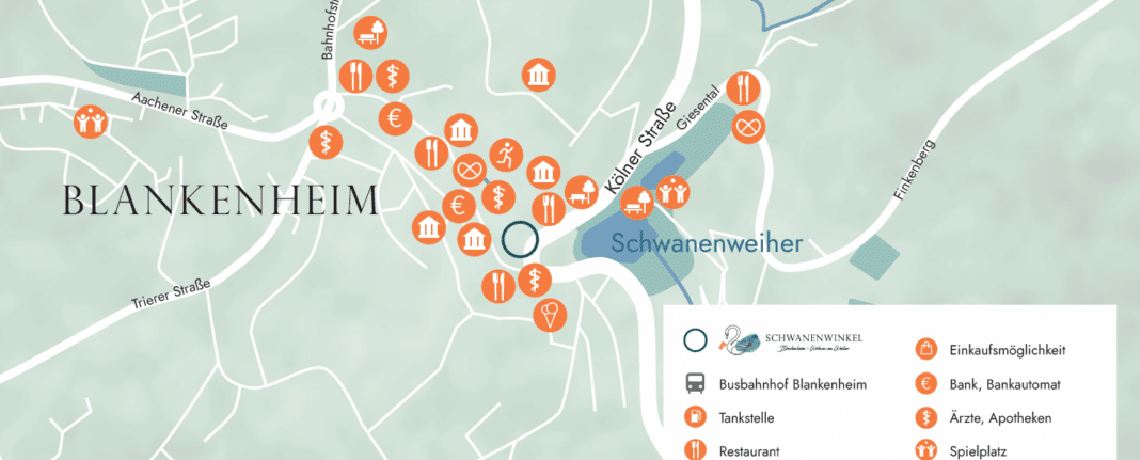 Lageplan Am Schwanenwinkel