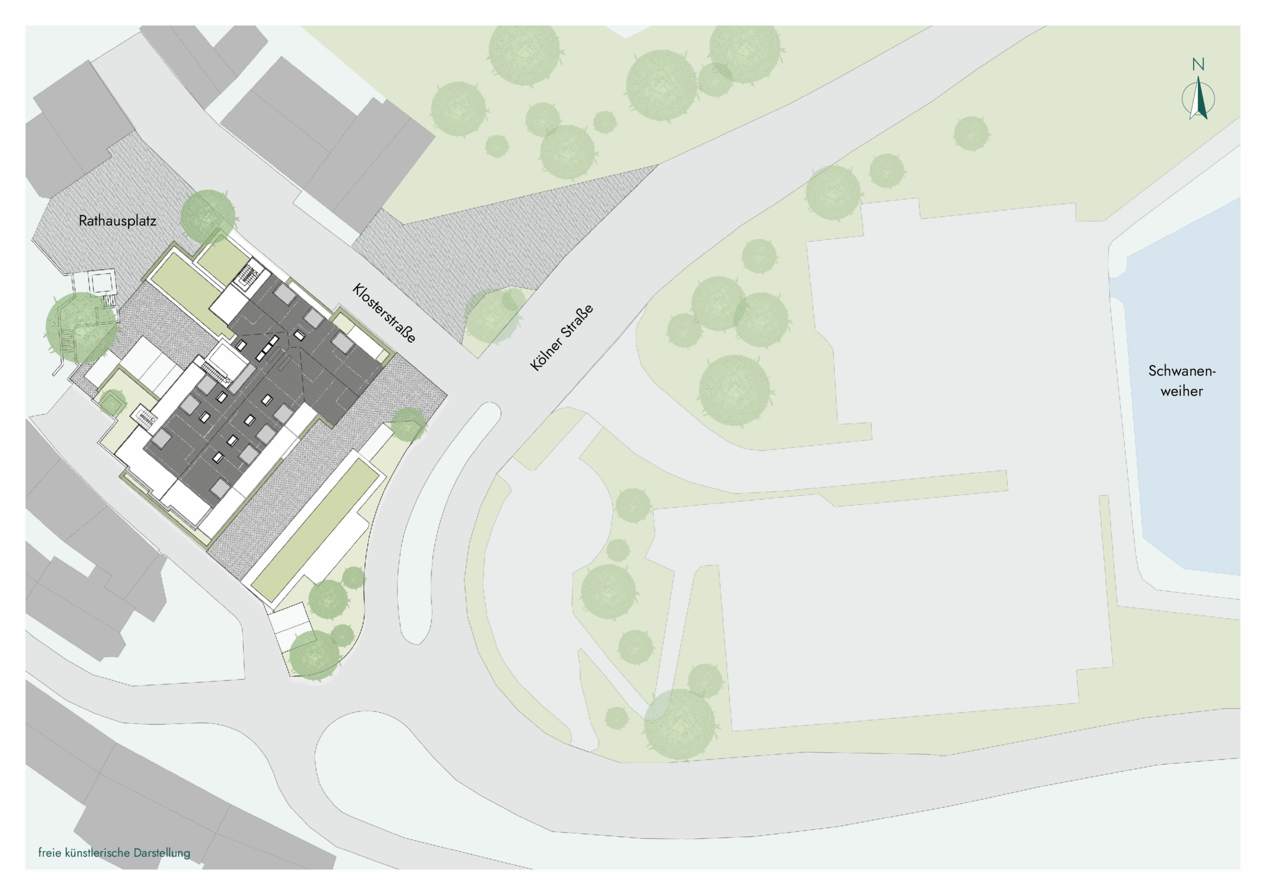 Am Schwanenwinkel - Lageplan