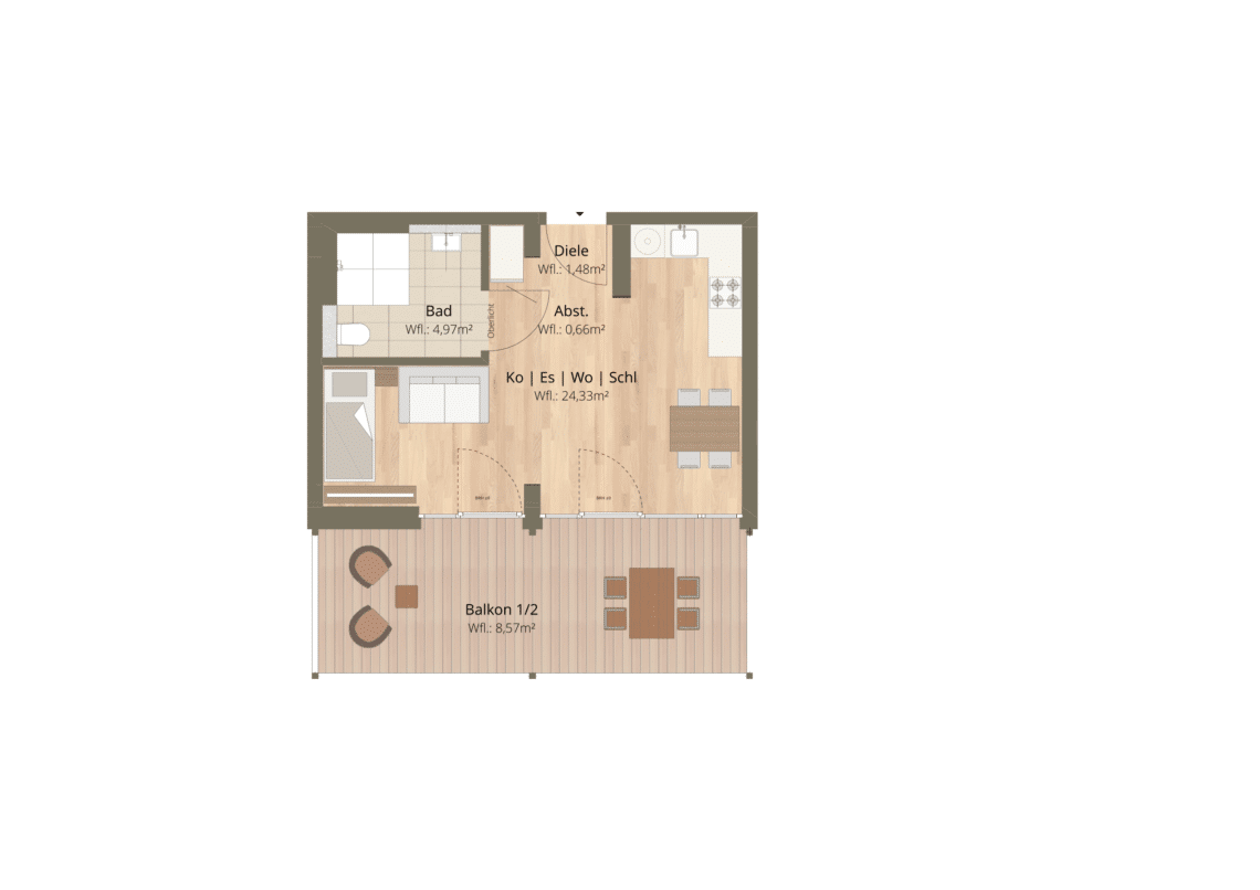 Schwanenwinkel Grundriss WE 4